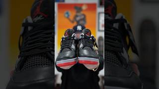 REVIEWING THE JORDAN 4 BRED REIMAGINED SNEAKERS IN UNDER 60 SECONDS [upl. by Ayotahs]