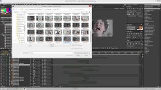 After Effects CC Tutorial  How to reconnect media [upl. by Akirat]