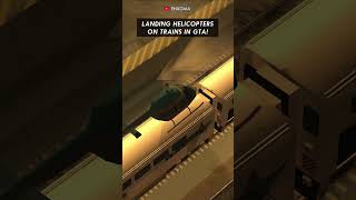 HELICOPTERS vs TRAINS in GTA Games GTA 3 → GTA 5 enxgma [upl. by Valtin426]