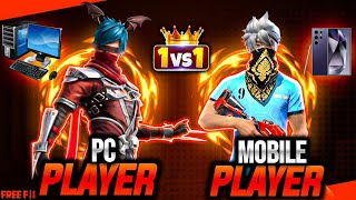 PC PLAYER VS MOBILE PLAYER ଭିତରେ କାହାର କେତେ ପାଣି ❓ଖେଳ ଦେଖିକି ହରିଣୀ ଛାତିରେ ପସିଲା କଣ୍ଟା🦌😡 freefire [upl. by Ber]