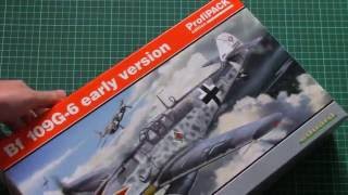 Eduard 148 Bf 109G6 Early ProfiPACK 82113 Review [upl. by Netsew623]