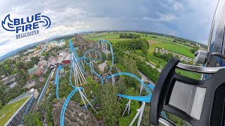 Blue Fire  Europapark  Onride 4K POV [upl. by Ashmead483]