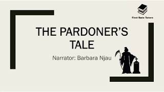 The Pardoners Tale by Geoffrey Chaucer summary themes amp characters  Narrator Barbara Njau [upl. by Traci]