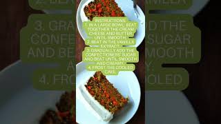 Carrot Cake with Orange Zest  Delicious and Easy Recipe [upl. by Meli]