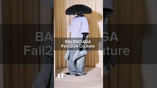 BALENCIAGA Fall2024 Couture balenciaga fashion trend style мода тренд стиль [upl. by Werdna826]