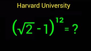 Harvard University Admission Entrance Interview Tricks  Radical Algebra Aptitude Test [upl. by Leaper909]