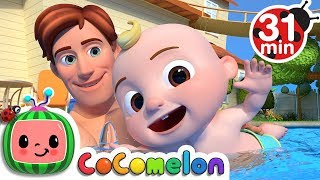 Swimming Song  More Nursery Rhymes amp Kids Songs  CoComelon [upl. by Asserat288]