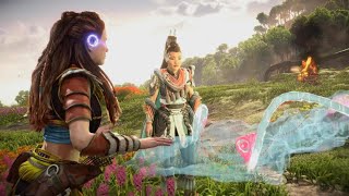 Aloy Finds Spaceship The Stars In Their Eyes amp The Base Burning Shores DLC Horizon Forbidden West [upl. by Questa]