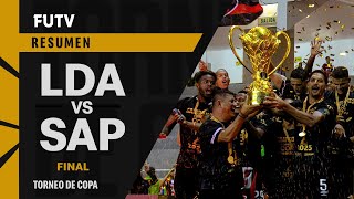 Resumen Alajuelense 20 Saprissa  Final  Torneo de Copa [upl. by Carman]