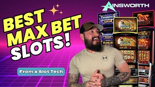 Best MAX BET Slots to Play 🎰 Ainsworth Must Hit By Edition 🤠 From a Slot Tech ⭐️ [upl. by Rusel]