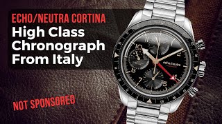 Echo  Neutra Cortina 1956 GMT Chronograph  Indepth Watch Review Not Sponsored [upl. by Motteo]