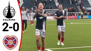 Falkirk vs Hearts 20 All Goals and Extended Highlights  Scottish League Cup 2024 [upl. by Cormac]