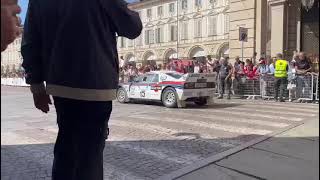 Incidente Lancia Salone Auto Torino [upl. by Bernelle494]