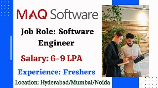 MAQ Software Off Campus Hiring Freshers for the Role of Software Engineer [upl. by Olgnaed863]