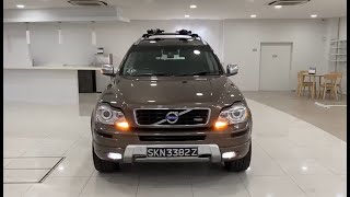 Volvo XC90 T5 RDesign 2014 Sunroof LED Brown Rear Entertainment  SKN3382Z [upl. by Naldo]