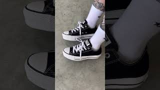 Tênis Converse Chuck Taylor All Star Lift Canvas Preto [upl. by Ellett]