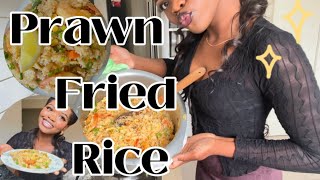 COOK WITH ME Prawn fried rice [upl. by Dael]