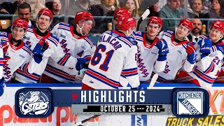 Game Highlights  Otters vs Rangers  Oct 25th 2024 [upl. by Kain358]