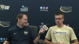 Wingate Cross Country Scott Nutter Interview [upl. by Acired]