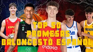 PROMESAS BALONCESTO ESPAÑOL TOP 50  50 AL 11 Malik AllenJordi RodríguezConrad Martínez [upl. by Joellyn]