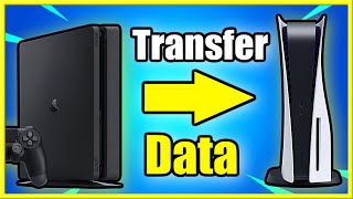 How to Transfer Data From PS4 to PS5 Fast TutorialGames amp Apps [upl. by Rehnberg641]