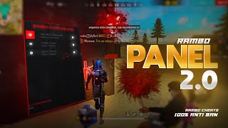 PC PANEL FREE FIRE⚡  ANTI BAN 100  ✅  SNIPER HACK  AIMBOT  LOCATION  RAMBO CORPORATION [upl. by Farl]