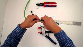 How to terminate a CAT6A RJ45 Industrial Ethernet Connector [upl. by Arenahs]