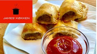 Pølsehorn Sausage rolls [upl. by Larred]