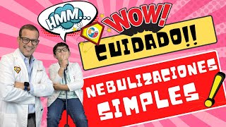 Nebulizaciones Simples o con solución fisiológica [upl. by Aicemak249]