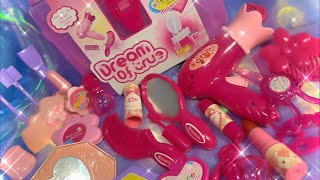 【ASMR】プラスチックのメイク💄と前髪カットToy make upampcuy bangs [upl. by Hsekin934]