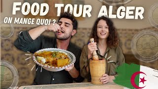 JE TESTE LA STREET FOOD ALGÉRIENNE à Alger 🇩🇿  Claire [upl. by Alyss]