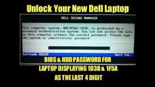 Remove Dell Latitude e6330 bios password E6530 E6230 1D3B [upl. by Sollie]