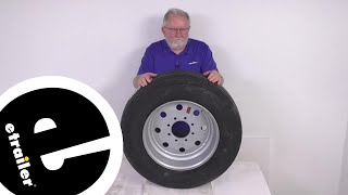 etrailer  Review of Triangle Trailer Tires and Wheels  Tire with Wheel  TR42ZR [upl. by Newra]