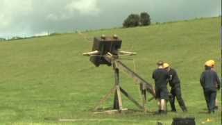 Huge Roman Ballista Catapulta  Tods Workshop TV job [upl. by Eiramannod]