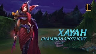 Xayah Champion Spotlight  Gameplay  League of Legends [upl. by Crescantia930]