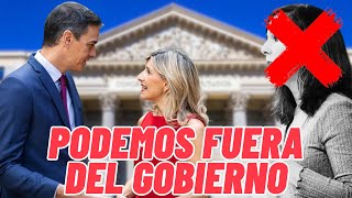 SÁNCHEZ Y YOLANDA DÍAZ DEJAN SIN MINISTERIOS A PODEMOS quotNO LES VAMOS A DAR NINGÚN MINISTERIOquot [upl. by Prager]