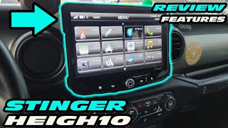 STINGER HEIGH10 REVIEW  FEATURES [upl. by Ciredec607]