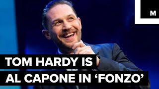 Tom Hardy as Al Capone is Virtually Unrecognizable [upl. by Maccarthy]