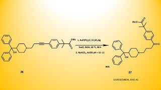 Fexofenadina antialérgico síntesis [upl. by Inavoig]