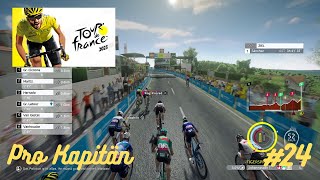 Tour de France 2023  Pro Kapitän 24  Weiter fleißig Punkte sammeln [upl. by Atnohs]