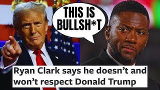 ESPNs Ryan Clark SLAMS Donald Trump Over Election After Getting BACKLASH From His Followers [upl. by Lotti]