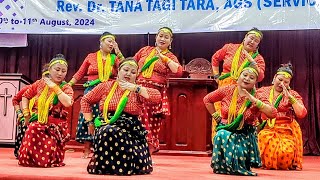 Nepali Christian Dance  35th Foundation Day Celebration 2024  Polo Colony Fellowship  NBCC [upl. by Akimit795]