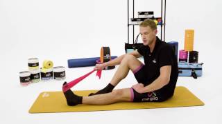 Seated Ankle Inversion With Resistance and Legs Crossed [upl. by Edobalo]