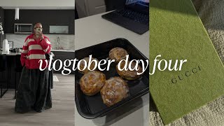 vlogtober day four  dream shoes  pasta night again shopping amp more  Faceovermatter [upl. by Nylde]