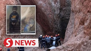 Moroccan rescuers get closer to child trapped in well [upl. by Chapen]