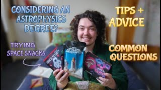 I Got My ASTROPHYSICS Masters Degree Trying Space Food  Advice for Students [upl. by Delmor164]