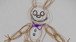 FNaF VHS Charlie’s dream sketches [upl. by Epolenep326]