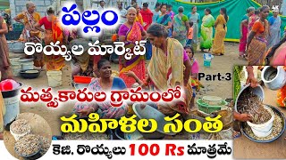 ఈ మార్కెట్లో రొయ్యలు చాలా చౌక  Pallam Fish Market  wholesale market vlog france market fish [upl. by Margot]