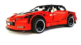 LEGO Technic  Supercar [upl. by Maje601]