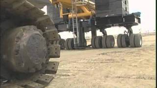 Liebherr Nenzing Film  LR1280 with Derrick  Assembly Pt 5flv [upl. by Neeruan]